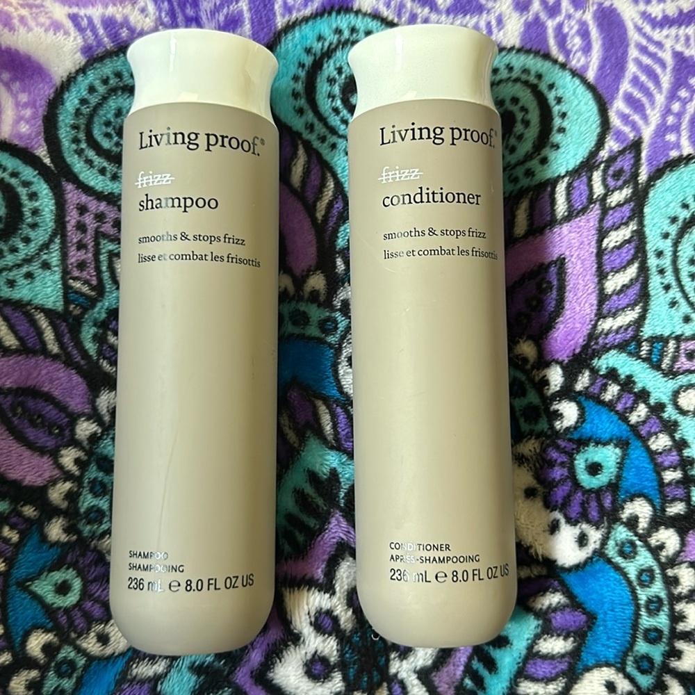 New Living Proof Frizz shampoo & conditioner combo